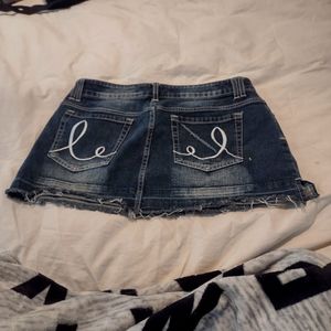 Jean skirt size 1